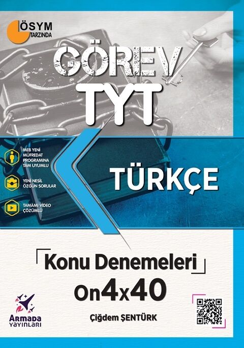 TYT Görev Türkçe 4x40 Konu Denemeleri On  Armada Yayınları