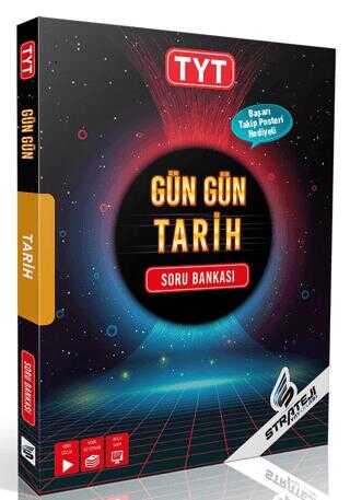 TYT Gün Gün Tarih Soru Bankası Strateji Yayınları TYT Gün Gün Tarih Soru Bankası Strateji Yayınları