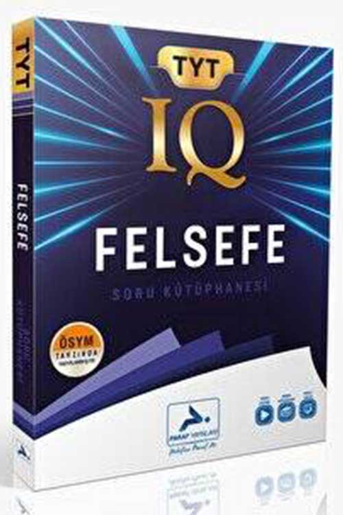TYT Felsefe IQ Soru Kütüphanesi Paraf Yayınları