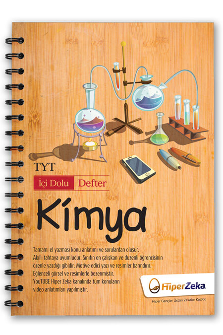 TYT Kimya İçi Dolu Defter Hiper Zeka Yayınları