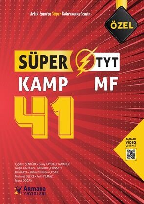 TYT MF Süper Kamp 41 Sayısal Soru Kitabı Armada Yayınları