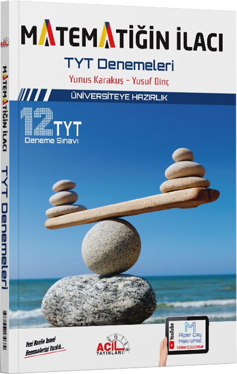 TYT Matematiğin İlacı Matematik Denemeleri Acil Yayınları