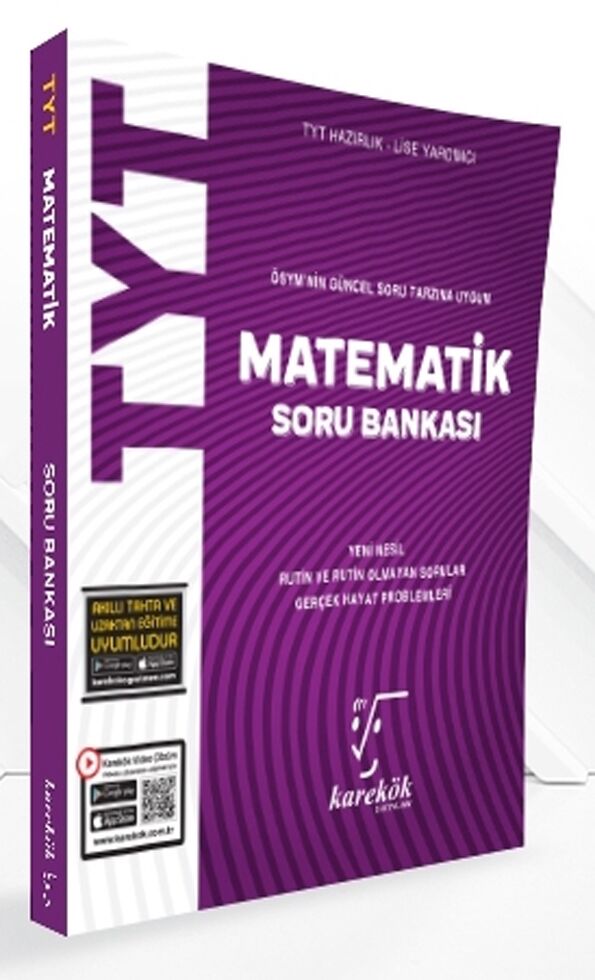 TYT Matematik Soru Bankası Karekök Yayınları