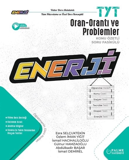 TYT Oran - Orantı ve Problemler Konu Özetli Soru Fasikülü Palme Yayınları