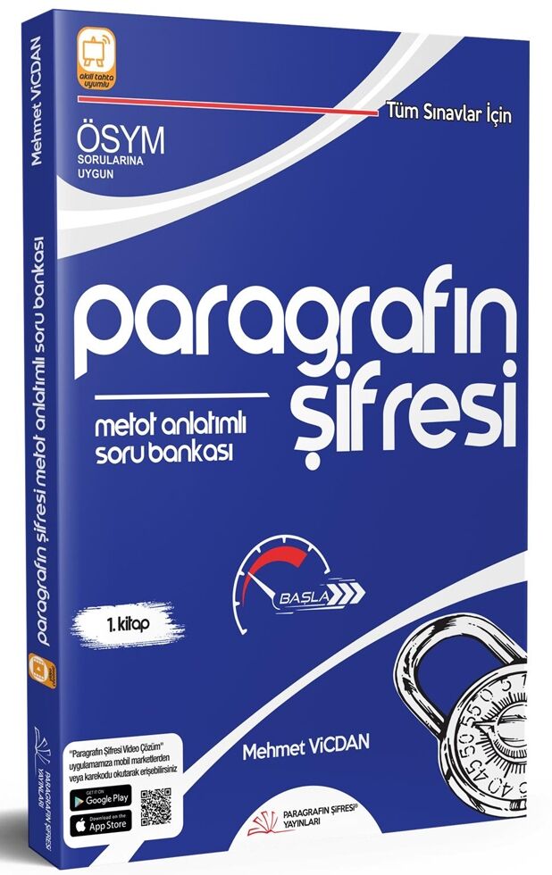 TYT Paragrafın Şifresi Metot Anlatımlı Soru Bankası Paragrafın Şifresi Yayınları