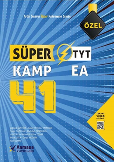 TYT Süper Kamp 41 Eşit Ağırlık Soru Kitabı Armada Yayınları