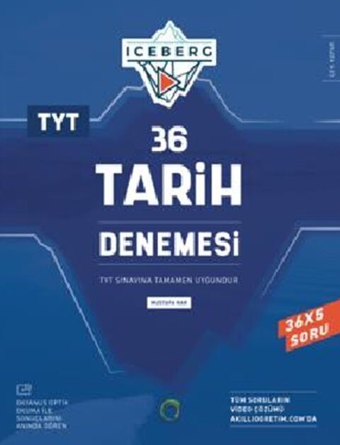 TYT Tarih Iceberg 36 Deneme Okyanus Yayınları