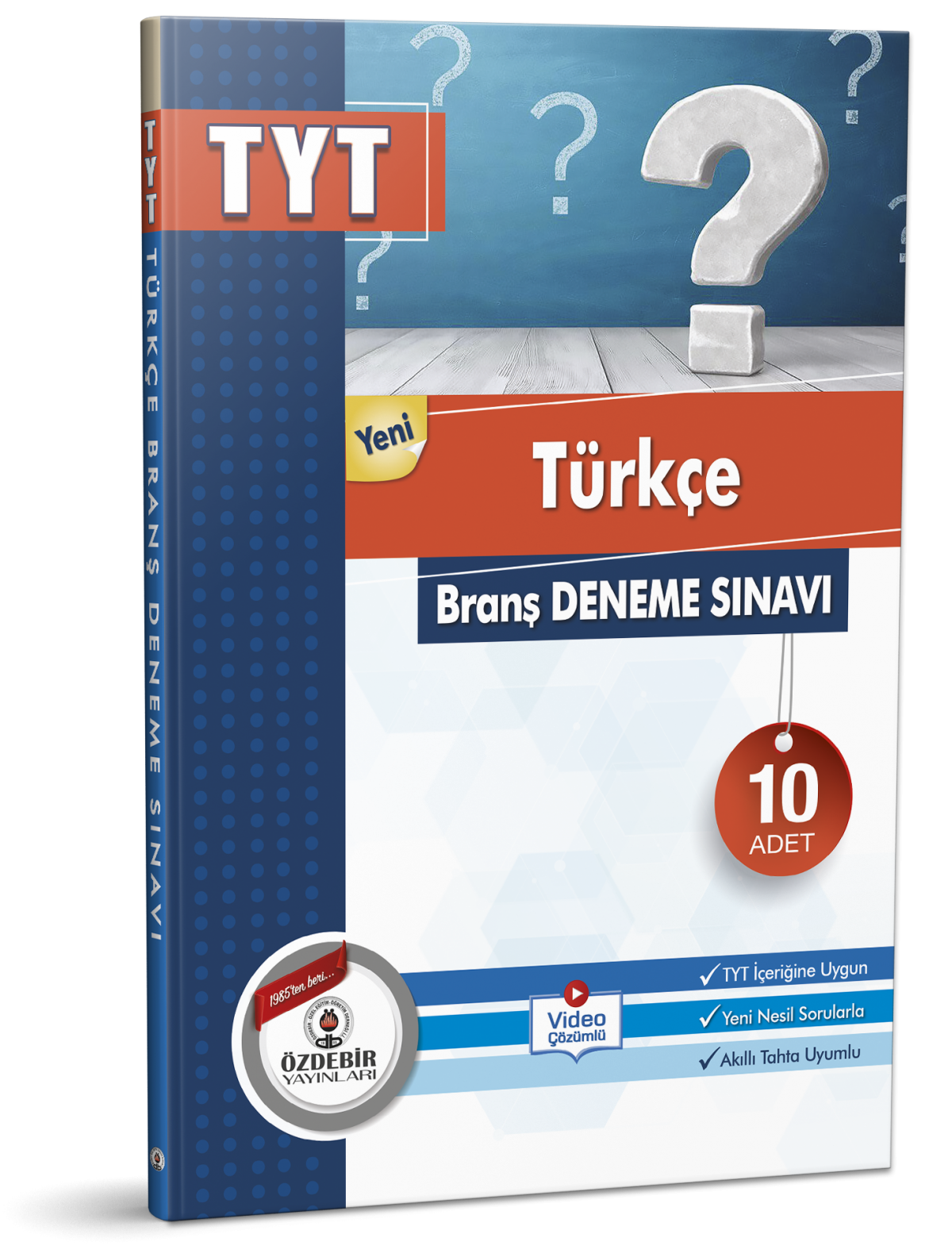 TYT Türkçe Branş 10 lu Deneme Sınavı Özdebir Yayınları
