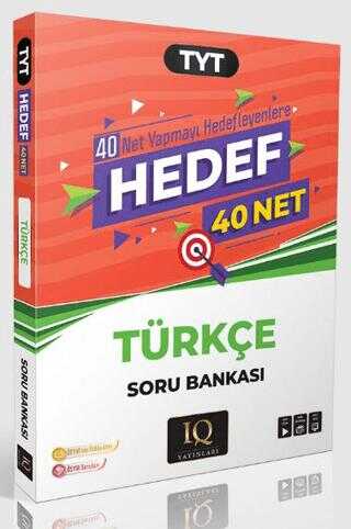TYT Türkçe Hedef 40 Net Soru Bankası IQ Yayınları
