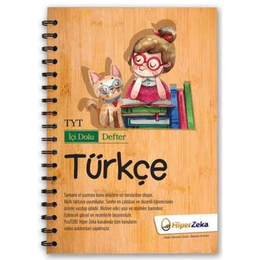 TYT Türkçe İçi Dolu Defter Hiper Zeka Yayınları