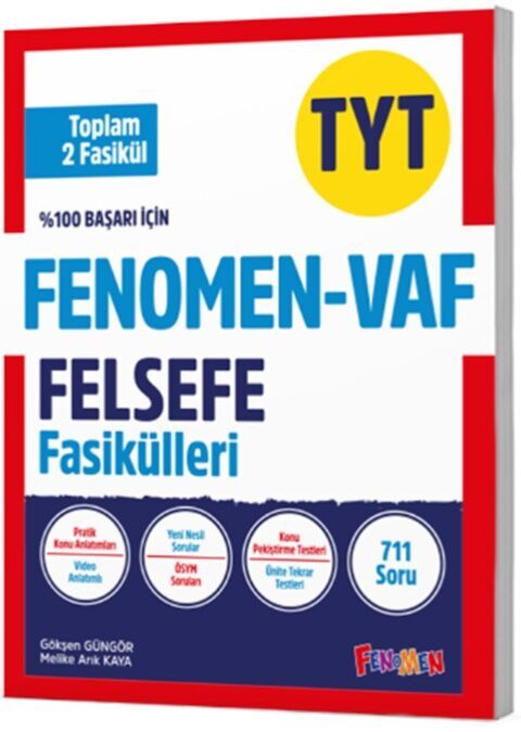 TYT VAF Felsefe Fasikülleri Seti Fenomen Yayınları