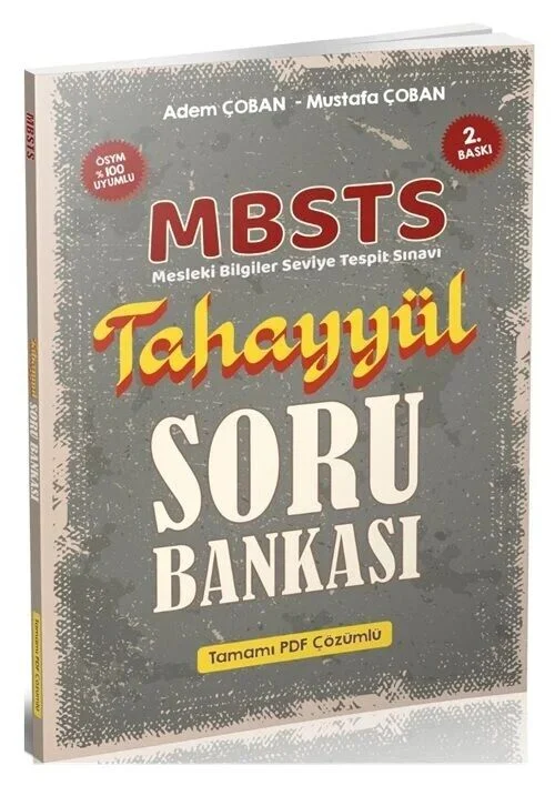 Tahayyül MBSTS Soru Bankası - Mustafa Çoban, Adem Çoban Tahayyül Yayınları Tahayyül MBSTS Soru Bankası - Mustafa Çoban, Adem Çoban Tahayyül Yayınları