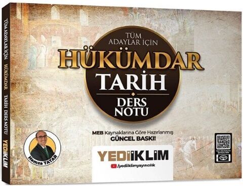 Tüm Adaylar İçin Hükümdar Tarih Ders Notu Yediiklim Yayınları