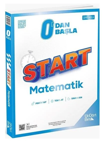 0 Dan Başla Start Matematik - Şenol Hoca Üç Dört Beş Yayınları 0 Dan Başla Start Matematik - Şenol Hoca Üç Dört Beş Yayınları