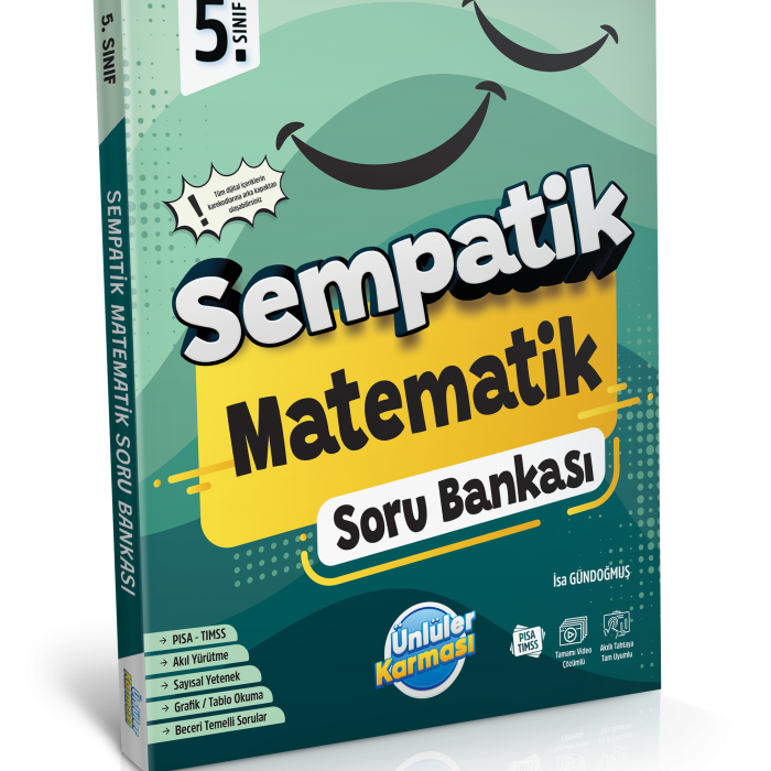 Ünlüler Karması 5. Sınıf Matematik Sempatik Soru Bankası
