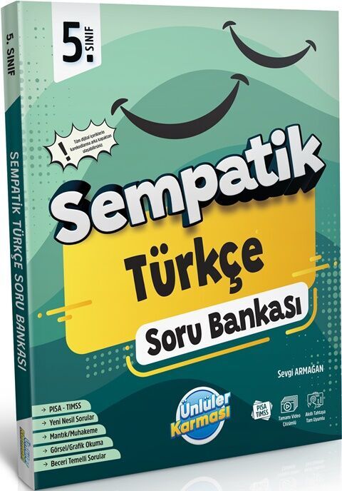 Ünlüler Karması 5. Sınıf Türkçe Sempatik Soru Bankası Ünlüler Karması 5. Sınıf Türkçe Sempatik Soru Bankası