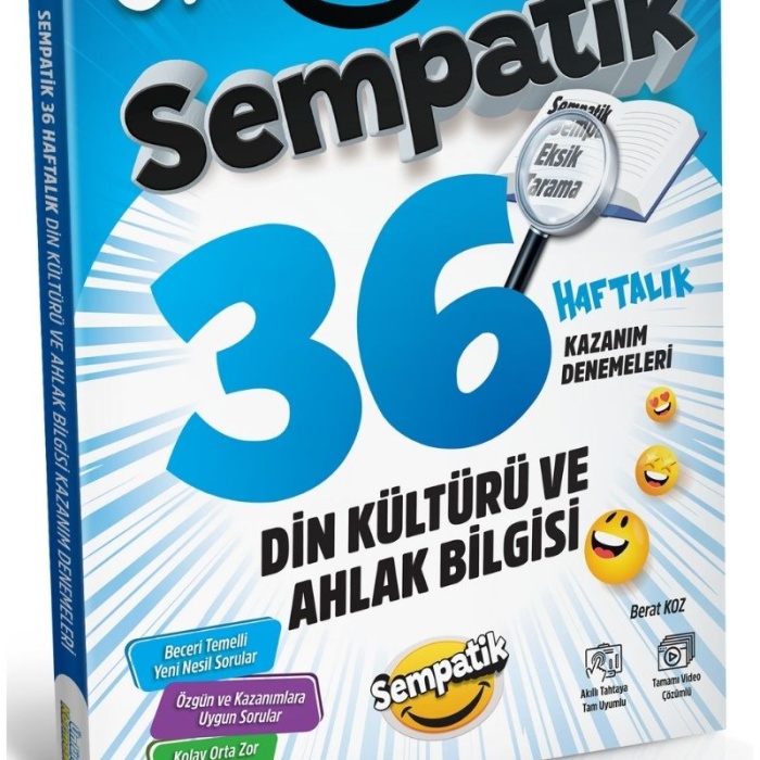 Ünlüler Karması 6. Sınıf Din Kültürü ve Ahlak Bilgisi 36 Haftalık Kazanım Denemeleri Ünlüler Karması Yayınları Ünlüler Karması 6. Sınıf Din Kültürü ve Ahlak Bilgisi 36 Haftalık Kazanım Denemeleri Ünlüler Karması Yayınları