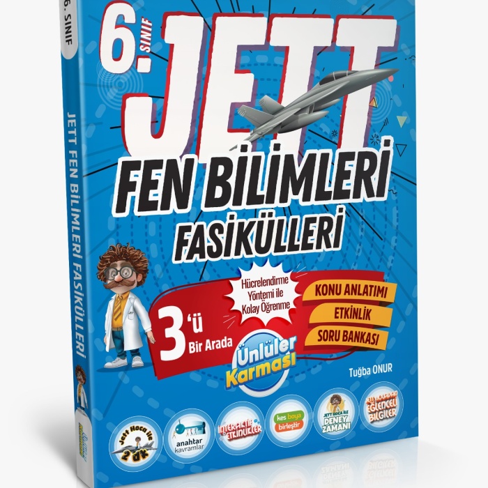 Ünlüler Karması 6. Sınıf Jett Fen Bilimleri Fasikülleri Ünlüler Karması Ünlüler Karması 6. Sınıf Jett Fen Bilimleri Fasikülleri Ünlüler Karması