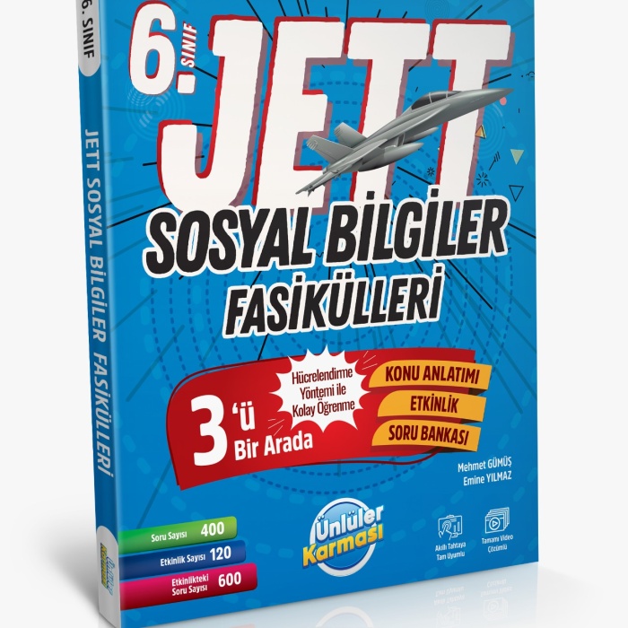 Ünlüler Karması 6. Sınıf Jett Sosyal Bilgiler Fasikülleri Ünlüler Karması Ünlüler Karması 6. Sınıf Jett Sosyal Bilgiler Fasikülleri Ünlüler Karması