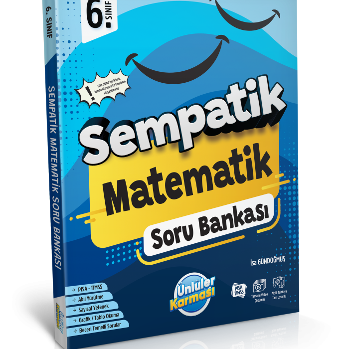 Ünlüler Karması 6. Sınıf Matematik Sempatik Soru Bankası Ünlüler Karması Ünlüler Karması 6. Sınıf Matematik Sempatik Soru Bankası Ünlüler Karması