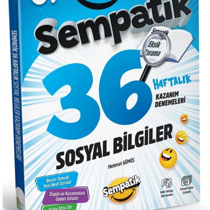 Ünlüler Karması 6. Sınıf Sosyal Bilgiler 36 Haftalık Kazanım Denemeleri Ünlüler Karması Yayınları