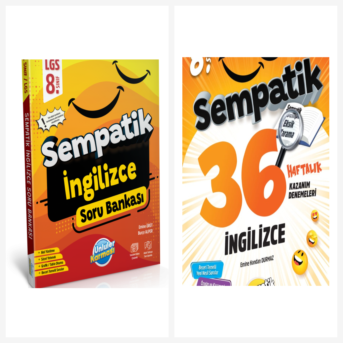 Ünlüler Karması 8. Sınıf İngilizce Soru Bankası ve Haftalık Deneme Seti 2 Kitap Ünlüler Karması 8. Sınıf İngilizce Soru Bankası ve Haftalık Deneme Seti 2 Kitap