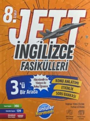 Ünlüler Karması 8. Sınıf Jett İngilizce Fasikülleri
