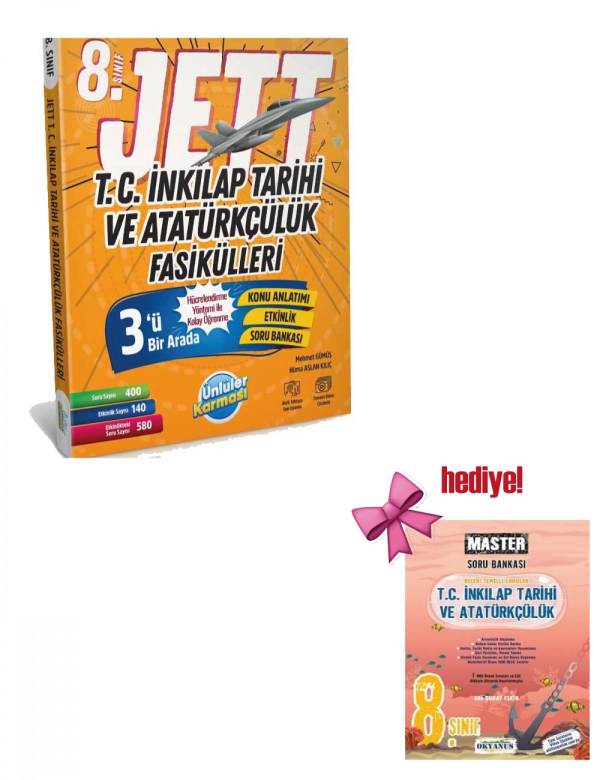 Ünlüler Karması 8. Sınıf Jett T.c. İnkilap Tarihi Fasikülleri + Okyanus İnkilap Soru Hediyeli Ünlüler Karması 8. Sınıf Jett T.c. İnkilap Tarihi Fasikülleri + Okyanus İnkilap Soru Hediyeli