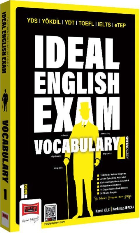 YDS YÖKDİL YDT TOEFL IELTS eTep Ideal English Exam Vocabulary 1 Yargı Yayınları