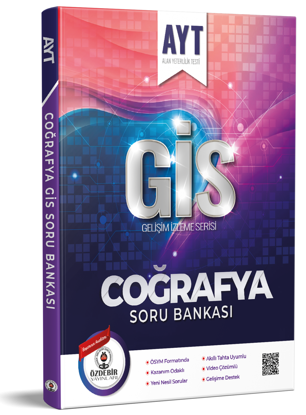 YKS AYT Coğrafya GİS Soru Bankası Özdebir Yayınları