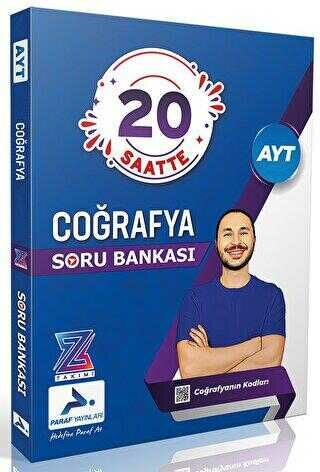 Z Takımı AYT Coğrafya 20 Saatte Soru Bankası Paraf Yayınları
