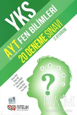 YKS AYT Fen Bilimleri 20 Deneme Sınavı 2.Oturum Nitelik Yayınları