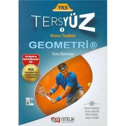YKS AYT Geometri Tersyüz Soru Kitabı Nitelik Yayınları