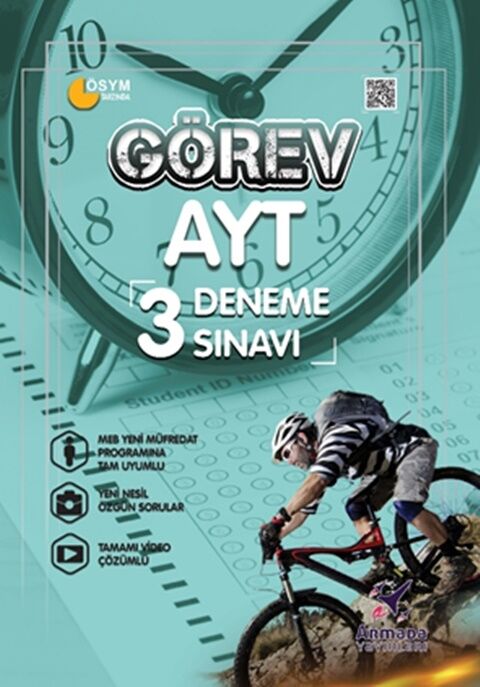 YKS AYT Görev 3 Deneme Sınavı Armada Yayınları