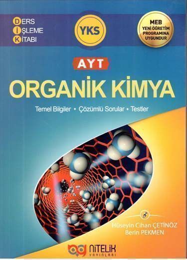 YKS AYT Organik Kimya Ders İşleme Kitabı Nitelik Yayınları