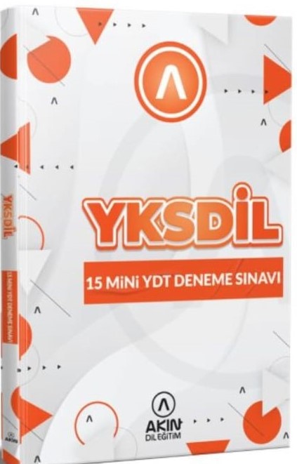 YKS DİL 15 Mini YDT Deneme Sınavı Akın Publıshıng YKS DİL 15 Mini YDT Deneme Sınavı Akın Publıshıng