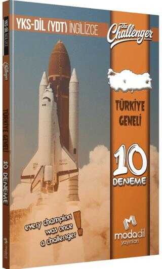 YKS-DİL YDT The Challenger - Türkiye Geneli - 10 Deneme Modadil Yayınları