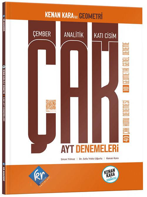 YKS TYT AYT ÇAK Çember Analitik Katı Cisim Denemeleri - Kenan Kara KR Akademi Yayınları