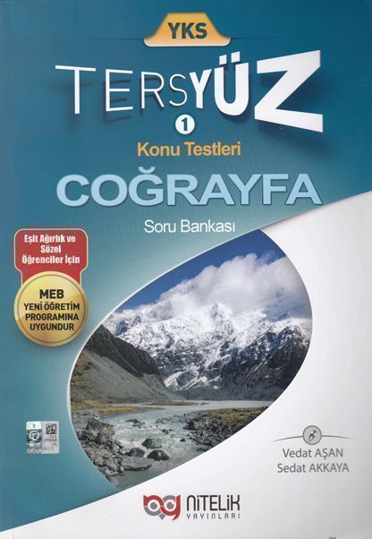 YKS TYT AYT Coğrafya Tersyüz Soru Bankası Nitelik Yayınları