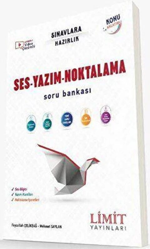 Ses Yazım Noktalama Soru Bankası Limit Yayınları