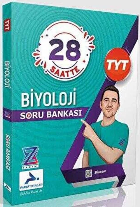 Z Takımı TYT Biyoloji Soru Bankası Paraf Yayınları