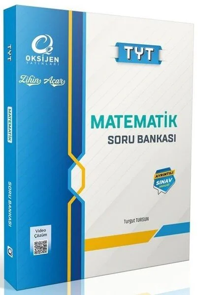 YKS TYT Matematik Soru Bankası Çözümlü Oksijen Yayınları