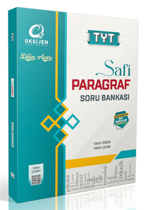 YKS TYT Safi Paragraf Soru Bankası Çözümlü Oksijen Yayınları