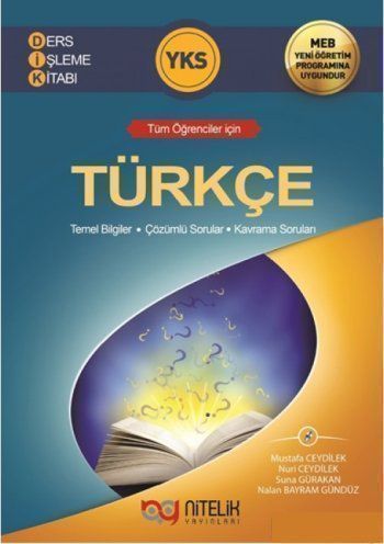 YKS TYT Türkçe Ders İşleme Kitabı Nitelik Yayınları