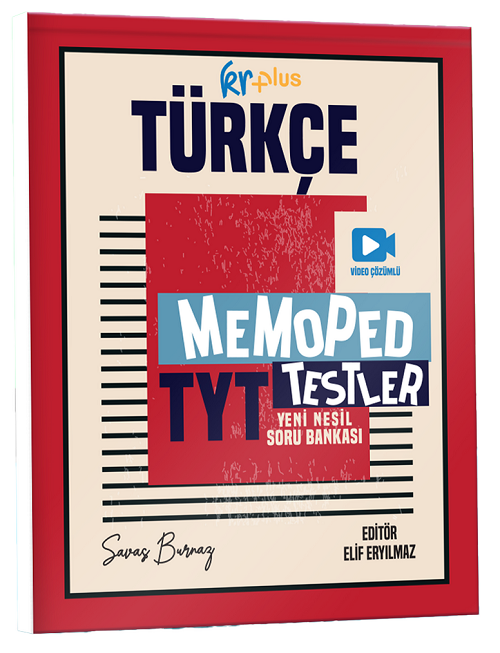 TYT Türkçe Memoped Testler KR Akademi Yayınları