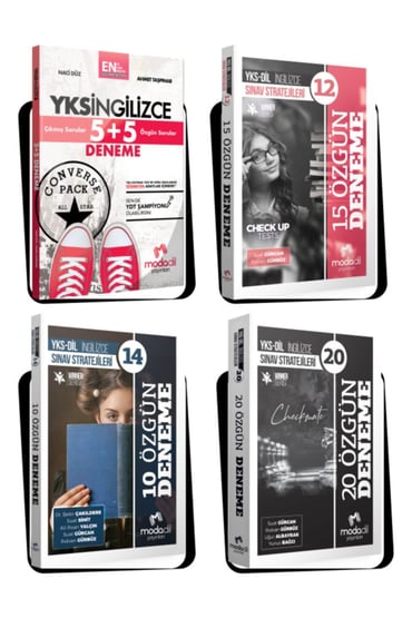 Modadil YKSDİL (YDT) Deneme Seti (55 Deneme) Modadil Yayınları Modadil YKSDİL (YDT) Deneme Seti (55 Deneme) Modadil Yayınları