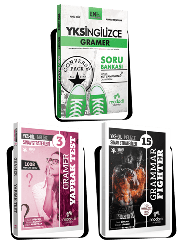 Modadil YKSDİL (YDT) Gramer Soru Cenneti - 3'lü Set Modadil Yayınları Modadil YKSDİL (YDT) Gramer Soru Cenneti - 3'lü Set Modadil Yayınları