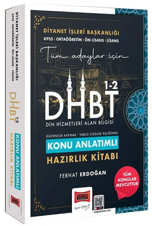 Yargı 2026 DHBT 1-2 Konu Anlatımlı - Ferhat Erdoğan Yargı Yayınları