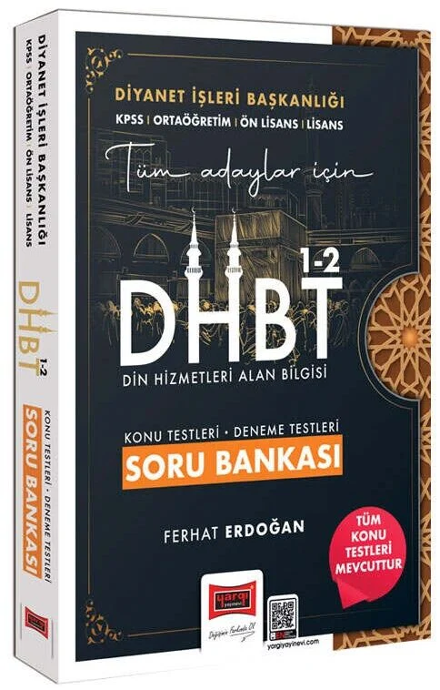 Yargı 2026 DHBT 1-2 Soru Bankası Çözümlü - Ferhat Erdoğan Yargı Yayınları