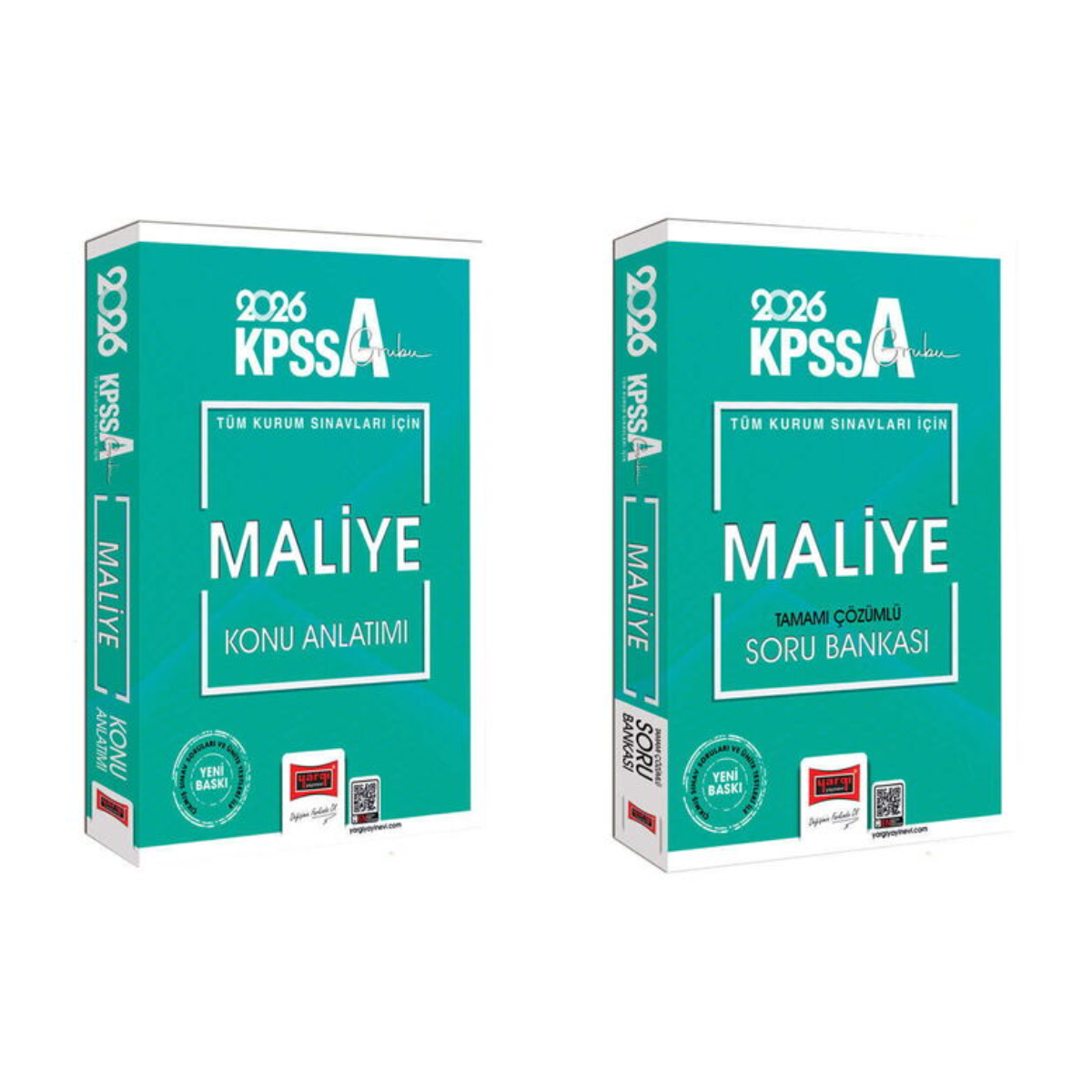 Yargı 2026 KPSS-A Grubu Tüm Kurum Sınavları İçin Maliye Konu Anlatımı Soru Bankası Seti 2 Kitap Yargı Yayınları